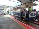 catching the tram for the |Great Orme